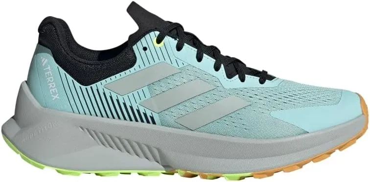 adidas Mens Terrex Soulstride Flow Trail Trail Running Sneakers Shoes - Black, White