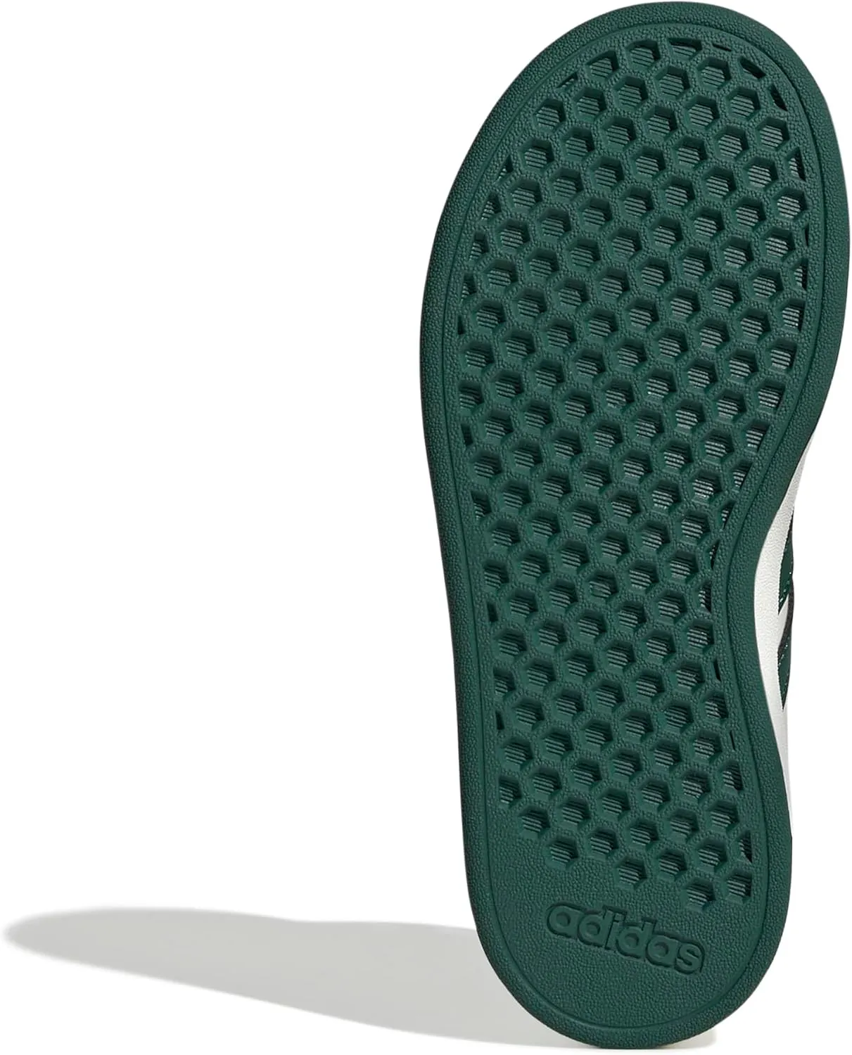 adidas Unisex-Child Grand Court 2.0 Elastic Lace & Strap Sneaker