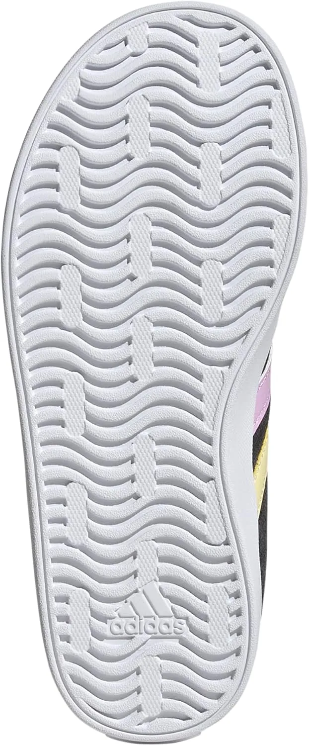 adidas Unisex-Child Vl Court 3.0 Elastic Lace Sneaker, EU