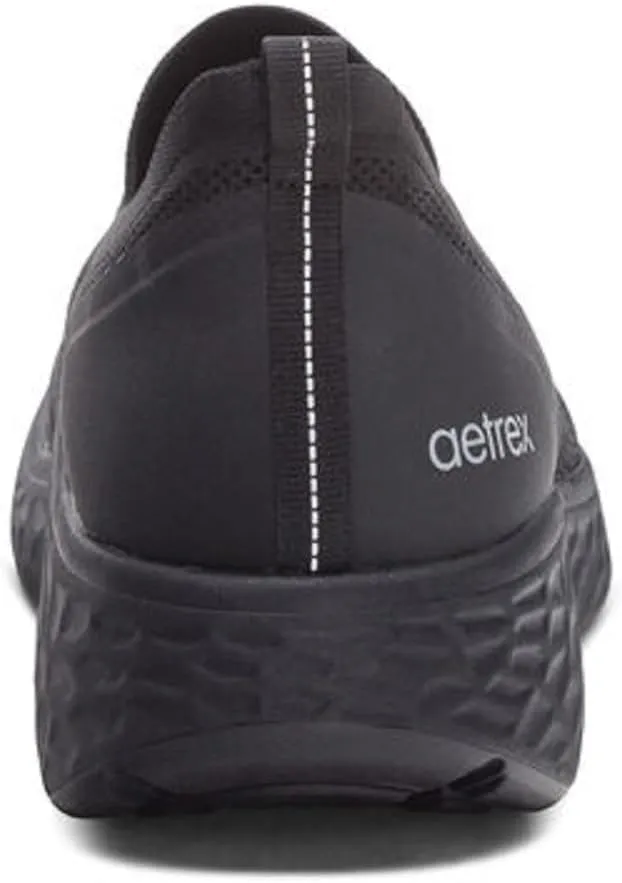 Aetrex Chase Orthopedic Arch Support Sneakers for Men - Plantar Fasciitis Relief Comfortable Mesh Adjustable Laces Mens Sneakers