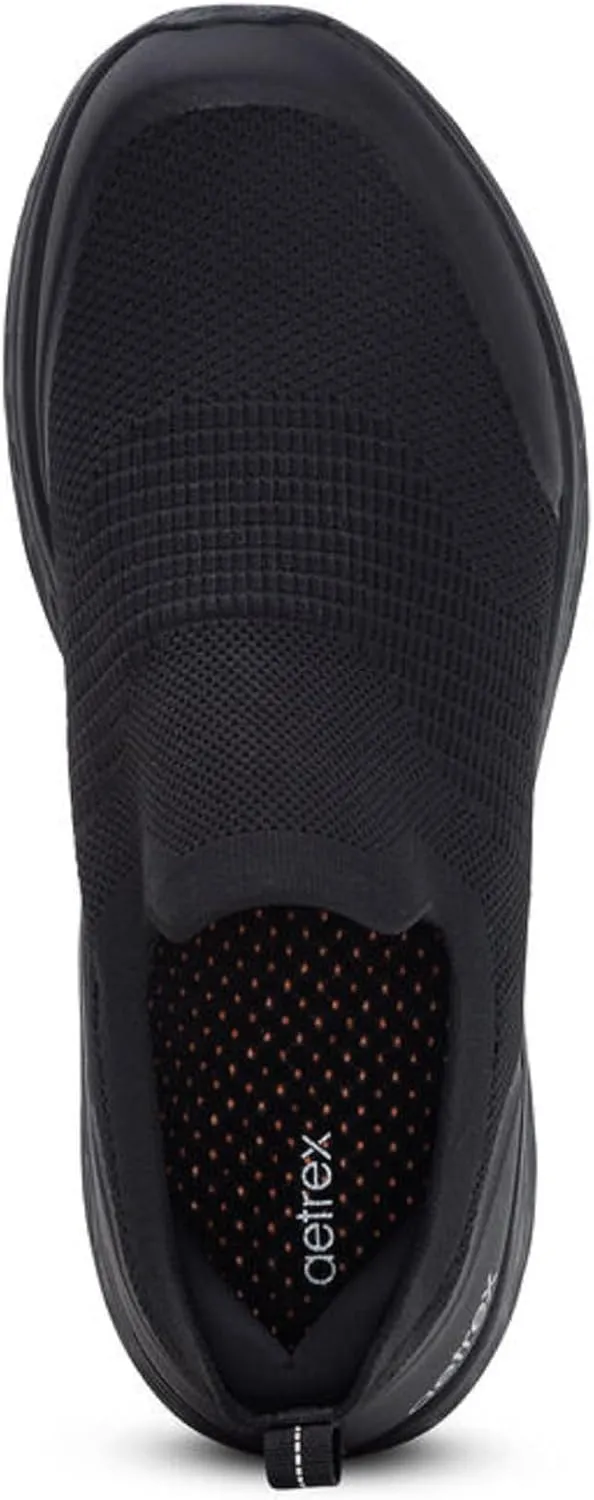 Aetrex Chase Orthopedic Arch Support Sneakers for Men - Plantar Fasciitis Relief Comfortable Mesh Adjustable Laces Mens Sneakers