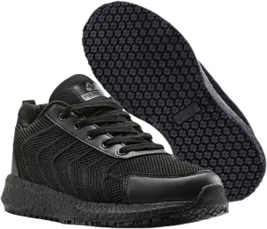 ALL DAY GRIP Men's Comfortable and Ultra Slip Resistant Shoes. Non Slip Work Sneakers for Healthcare and Food Service Workers