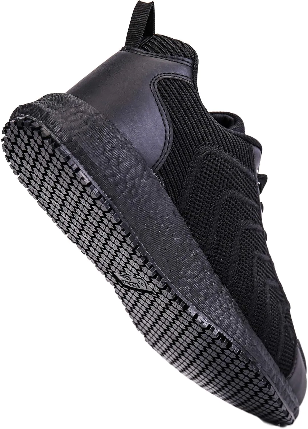 ALL DAY GRIP Men's Comfortable and Ultra Slip Resistant Shoes. Non Slip Work Sneakers for Healthcare and Food Service Workers