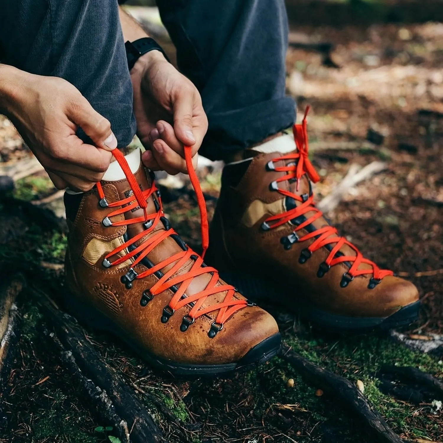 Alpina LADAKH Premium Men's Mountaineering Boots | Waterproof Full Leather Ankle High Shoes | Durable | Hand Made in Europe