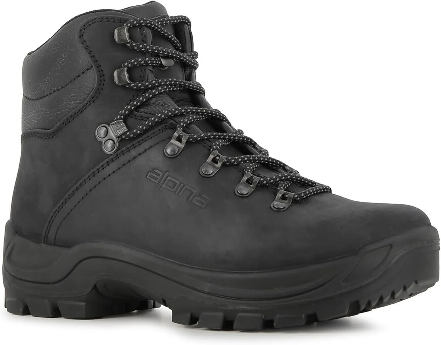 Alpina TUNDRA Men's Boots | Waterproof Leather Ankle High Shoes | Premium Leather | Lightweight | Breathable Membrane | Slip Resistant | Hand Made in Europe