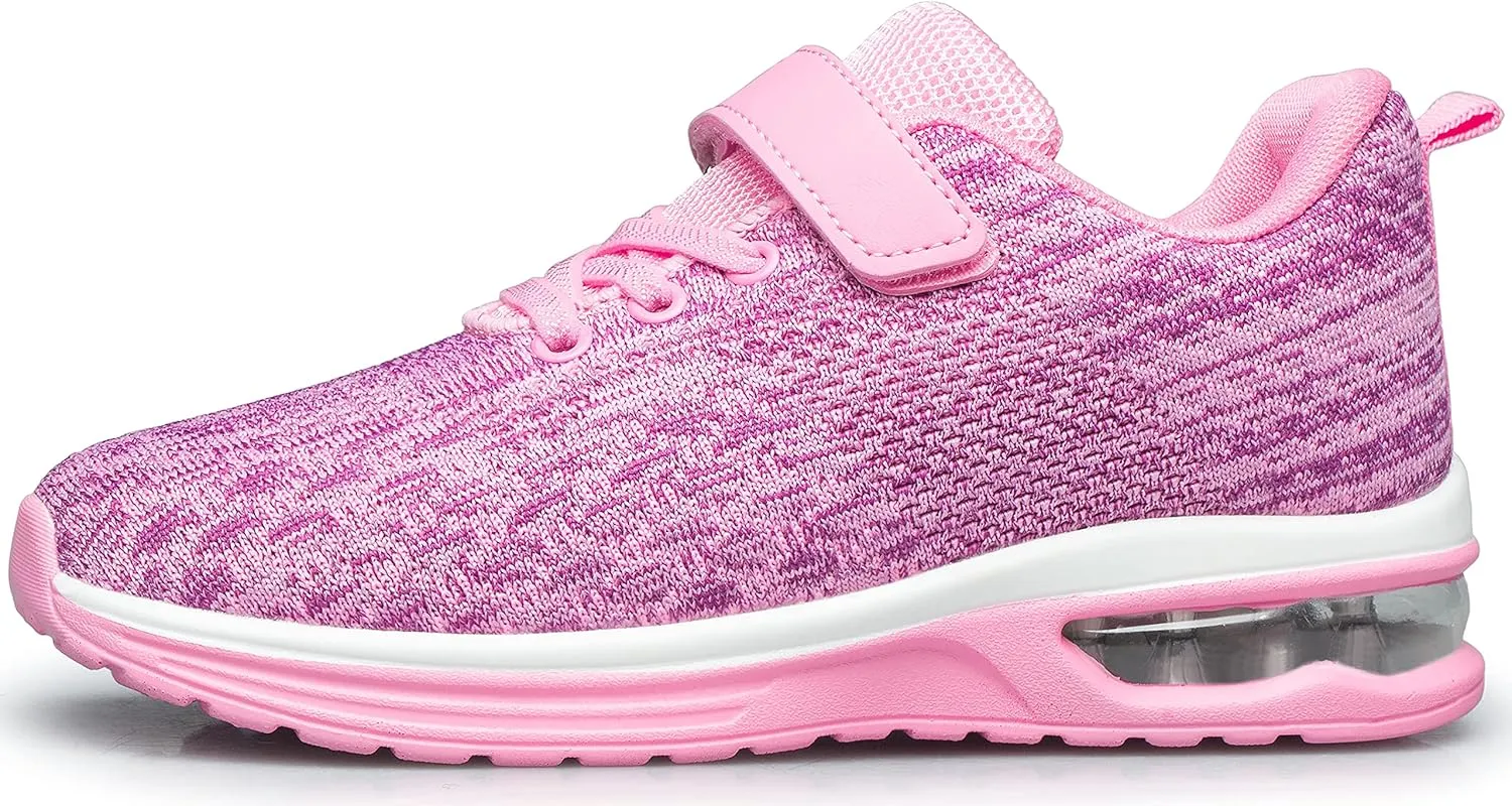 Anlarach Kids Toddler Shoes Boys Girls Athletic Running Shoes Air Cushion Sneakers for Toddler/Little Kid/Big Kid