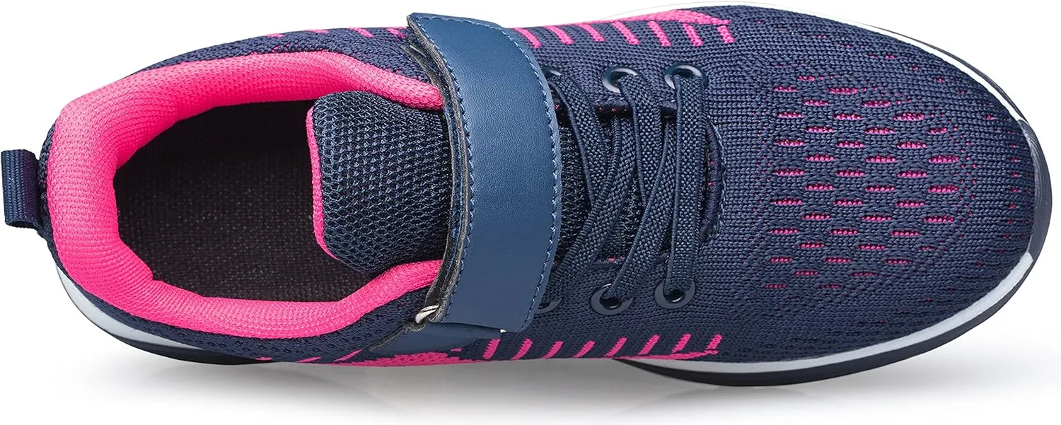 Anlarach Kids Toddler Shoes Boys Girls Athletic Running Shoes Air Cushion Sneakers for Toddler/Little Kid/Big Kid