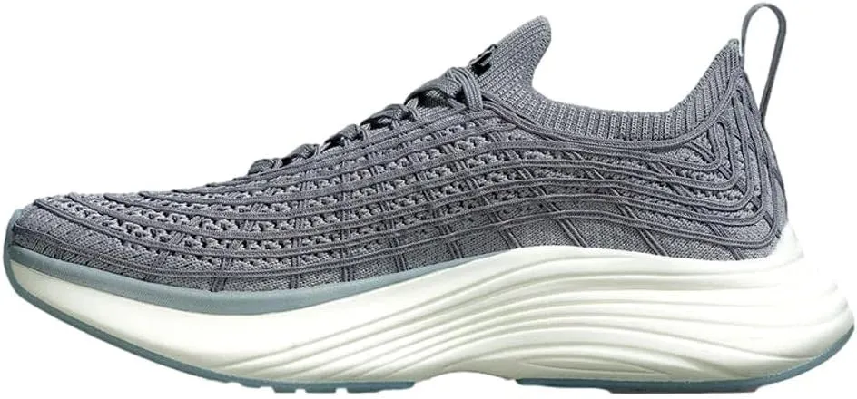 APL Athletic Propulsion Labs Women's Techloom Zipline Sneakers, Cement/White/Black, 7.5