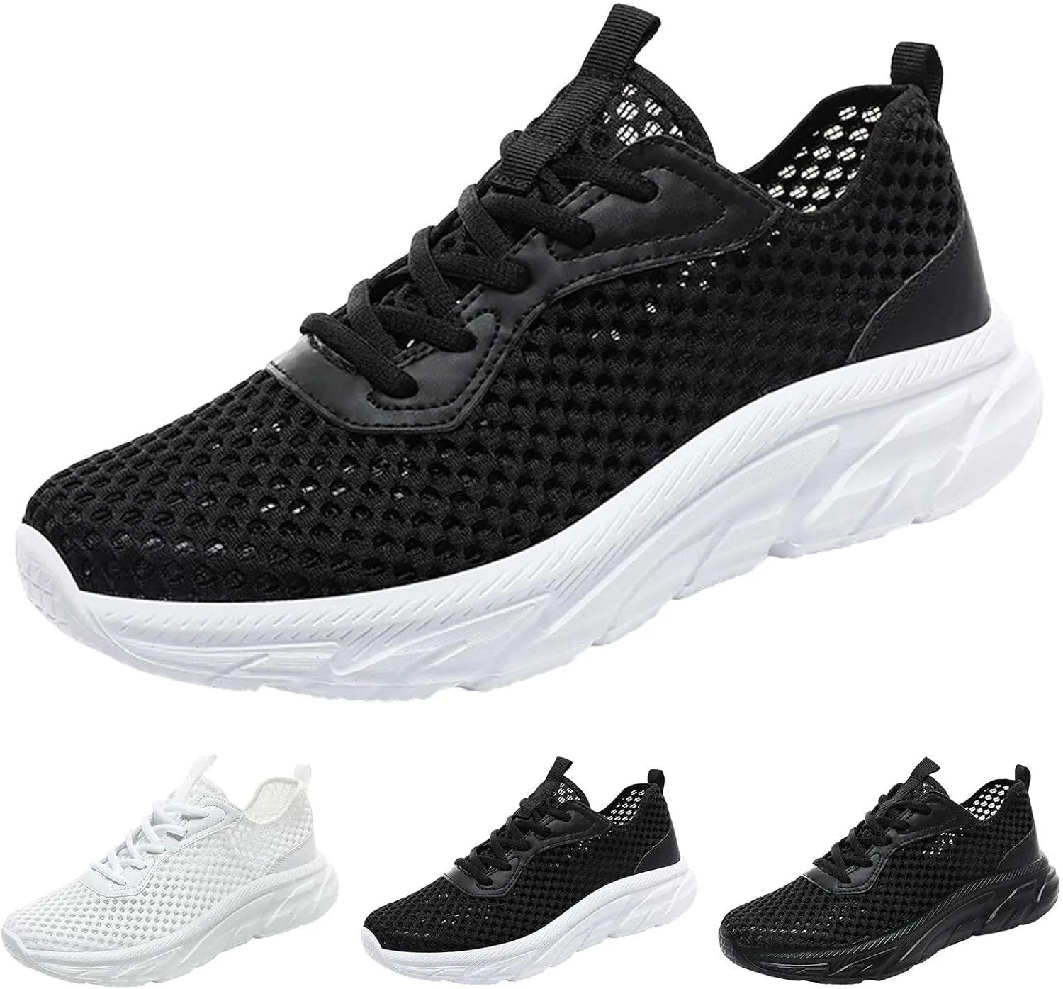 Arch Support Fitness Sneaker for Men Comfortable Breathable Stretch Canvas Slip On Sneaker Memory Foam Sneaker