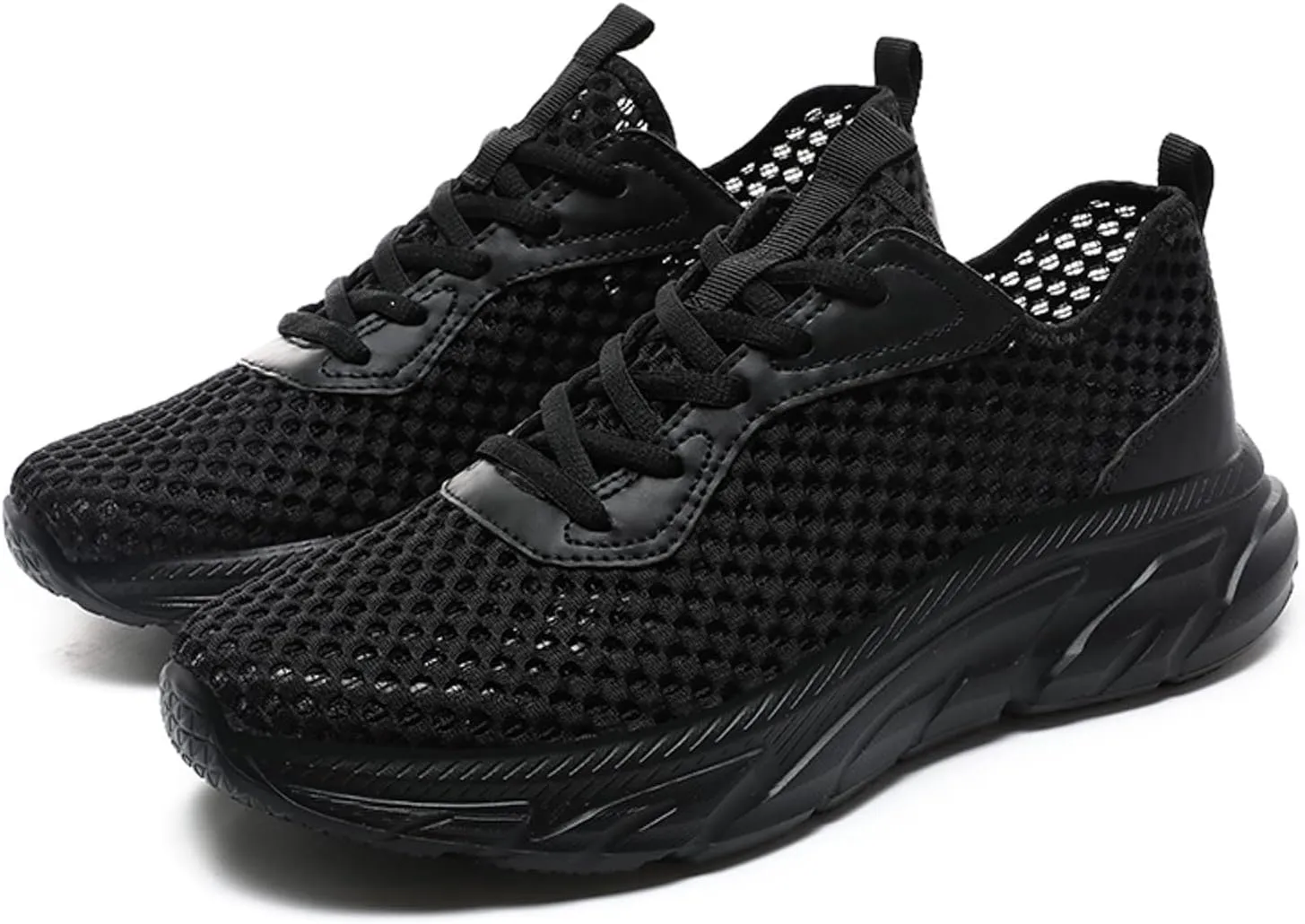 Arch Support Fitness Sneaker for Men Comfortable Breathable Stretch Canvas Slip On Sneaker Memory Foam Sneaker
