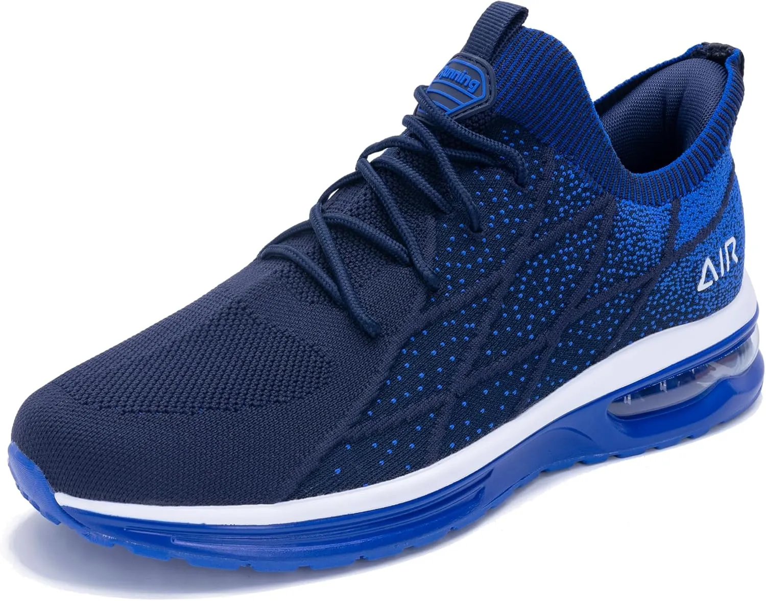 Autper Mens Tennis Shoes Slip On Running Shoes Air Sneakers for Men Gym Comfortable Breathable Non Slip Athletic Workout Cross Training Shoe US Size 7-13