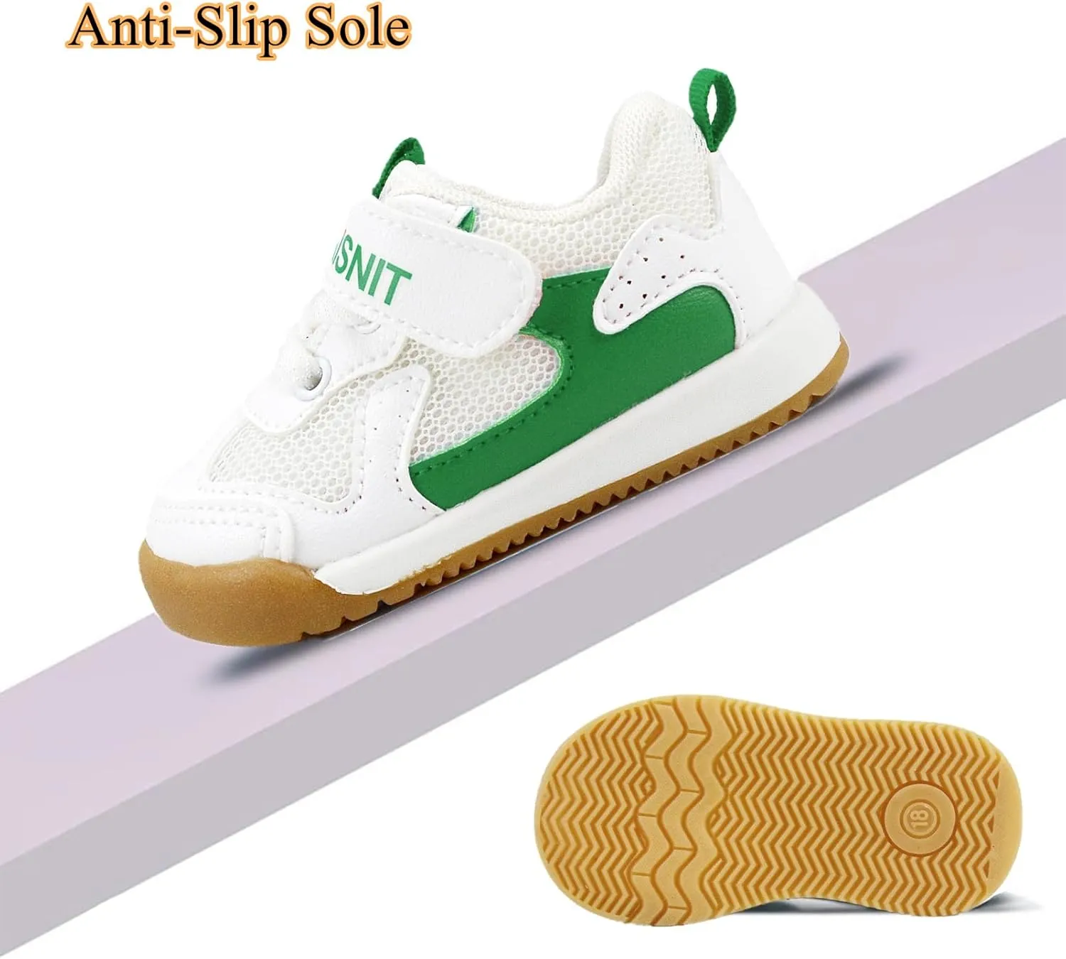 Baby Boy Girl Shoes Toddler Lightweight Sneakers Non Slip Infant First Walking Shoes Trainers 6 12 18 24 Months