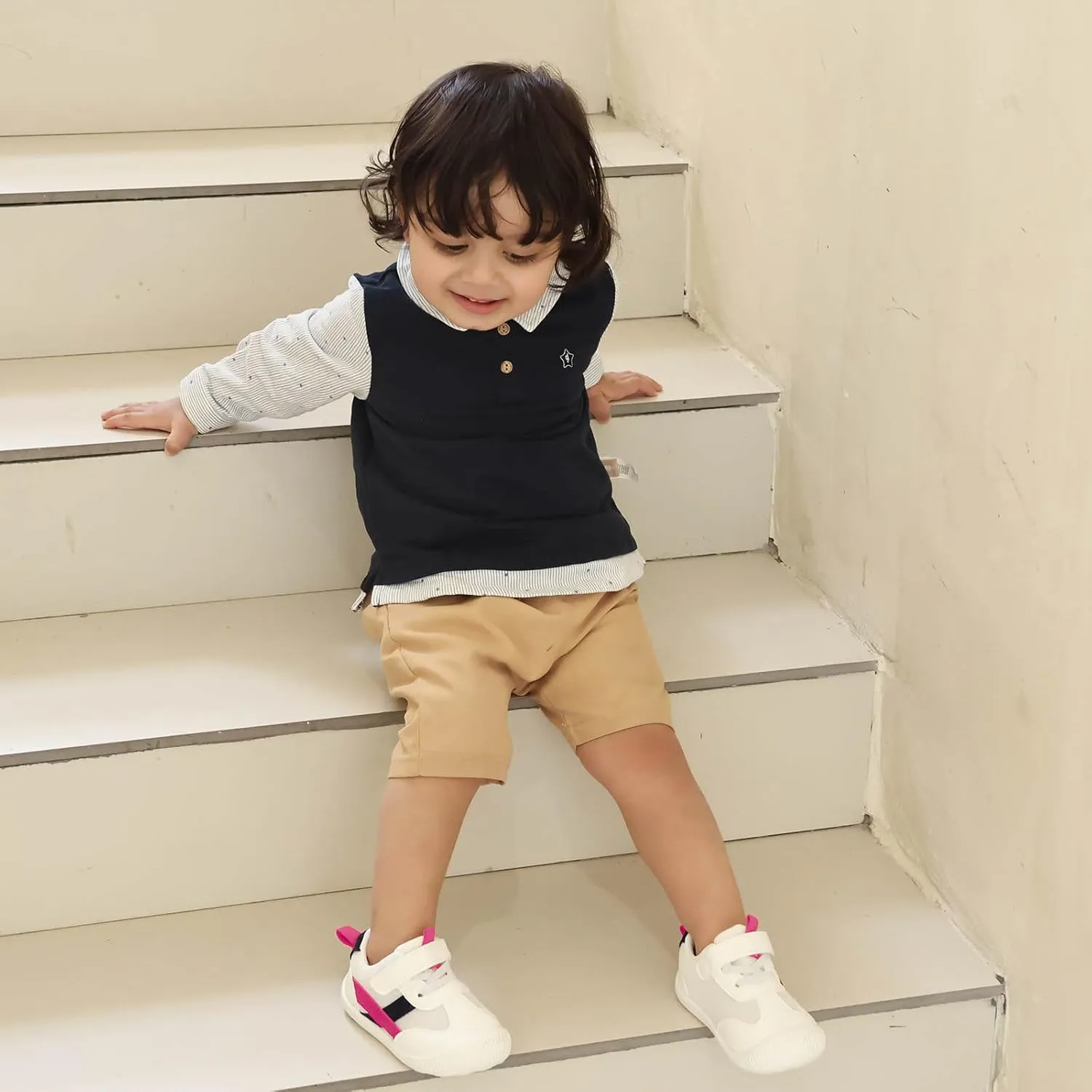 Baby Shoes Boys Girls First Walkers Cute Animals Toddler Sneakers Prewalkers Rubber Sole