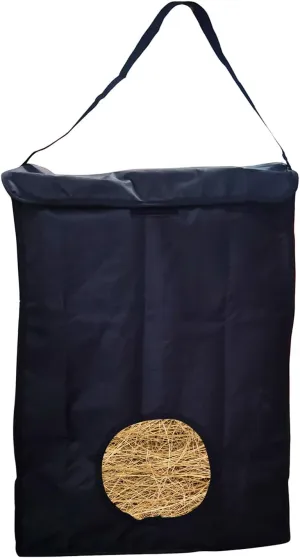 BARN & STABLE Oversized Hay Bags for Horses 29"*19.5" with Open Feed Hole Large Opening Horse Slow Feeder Hay Bag with Quick Grip Closure and Adjustable & Detachable