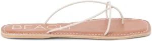 BEACH by Matisse Womens Coastline Strappy Flat Casual Sandals Casual - Off White