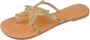 Beach Sandals for Women Wide Feet Womens Slip On Flat Sandals Soft Open Toe Slide for Summer Comfortable Bohemian Flats Thong Flip Flops Cute Dressy Fashion Flip Flops Going Out Walking Slippers