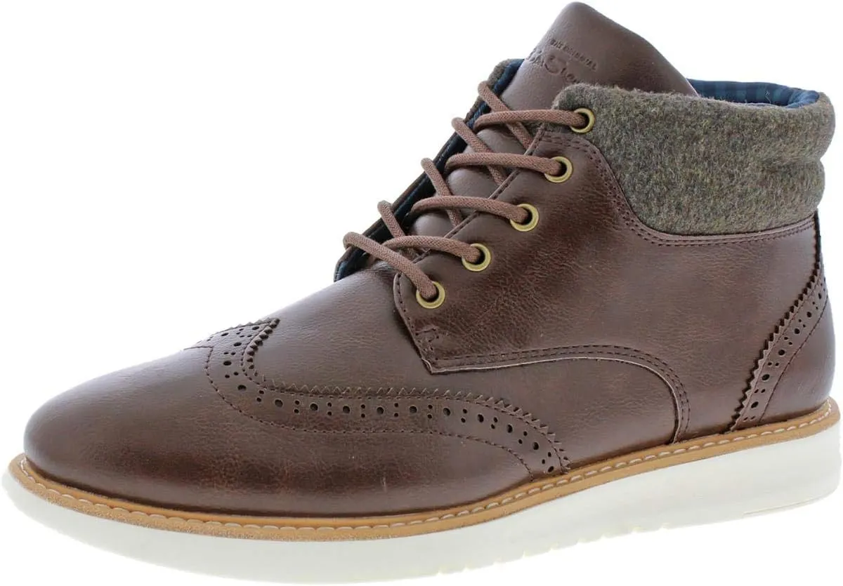 Ben Sherman Nu Casual Wing Tip Boots