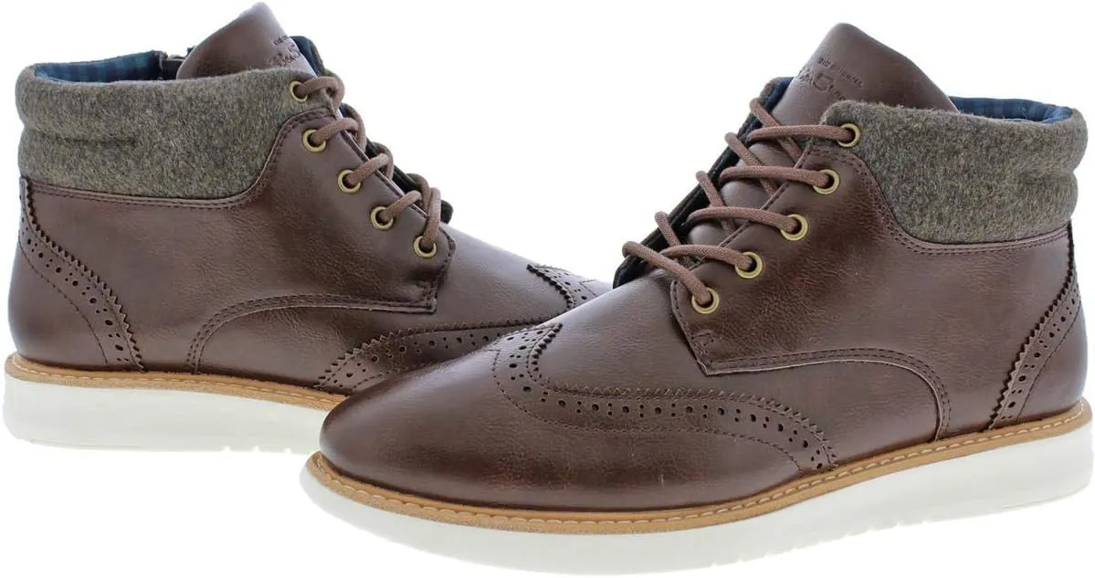Ben Sherman Nu Casual Wing Tip Boots