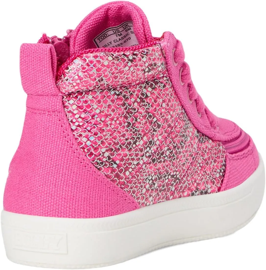 BILLY Footwear Kids Classic DR High II High Tops for Toddlers – Canvas Upper – Lace-Up Closure – TPR Outsole