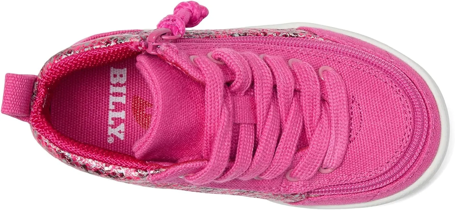 BILLY Footwear Kids Classic DR High II High Tops for Toddlers – Canvas Upper – Lace-Up Closure – TPR Outsole
