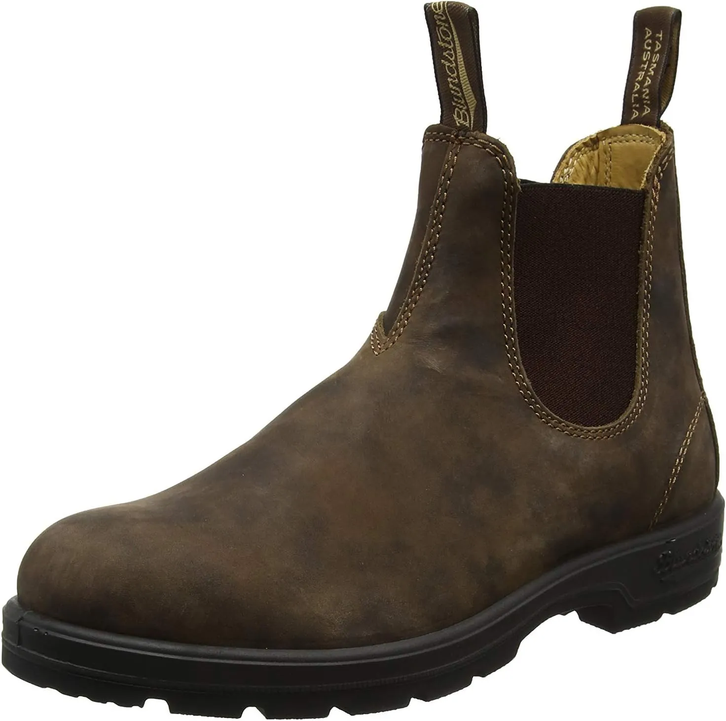 Blundstone, 585 El Side Boot Rustic, Brown, BST_BCCAL0151 0585 999-12 US