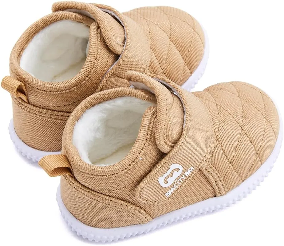 BMCiTYBM Baby Shoes Boy Girl Sneakers Winter Warm Non Slip First Walking Infant Shoes 6-24 Months