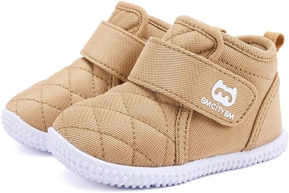 BMCiTYBM Baby Shoes Boy Girl Sneakers Winter Warm Non Slip First Walking Infant Shoes 6-24 Months