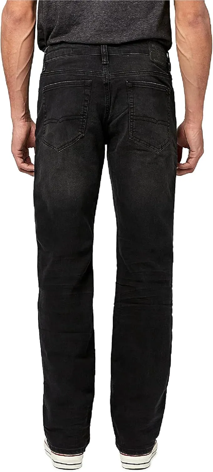 Buffalo David Bitton Men's Relaxed Straight Leg Driven Jean with Stretch Fabric