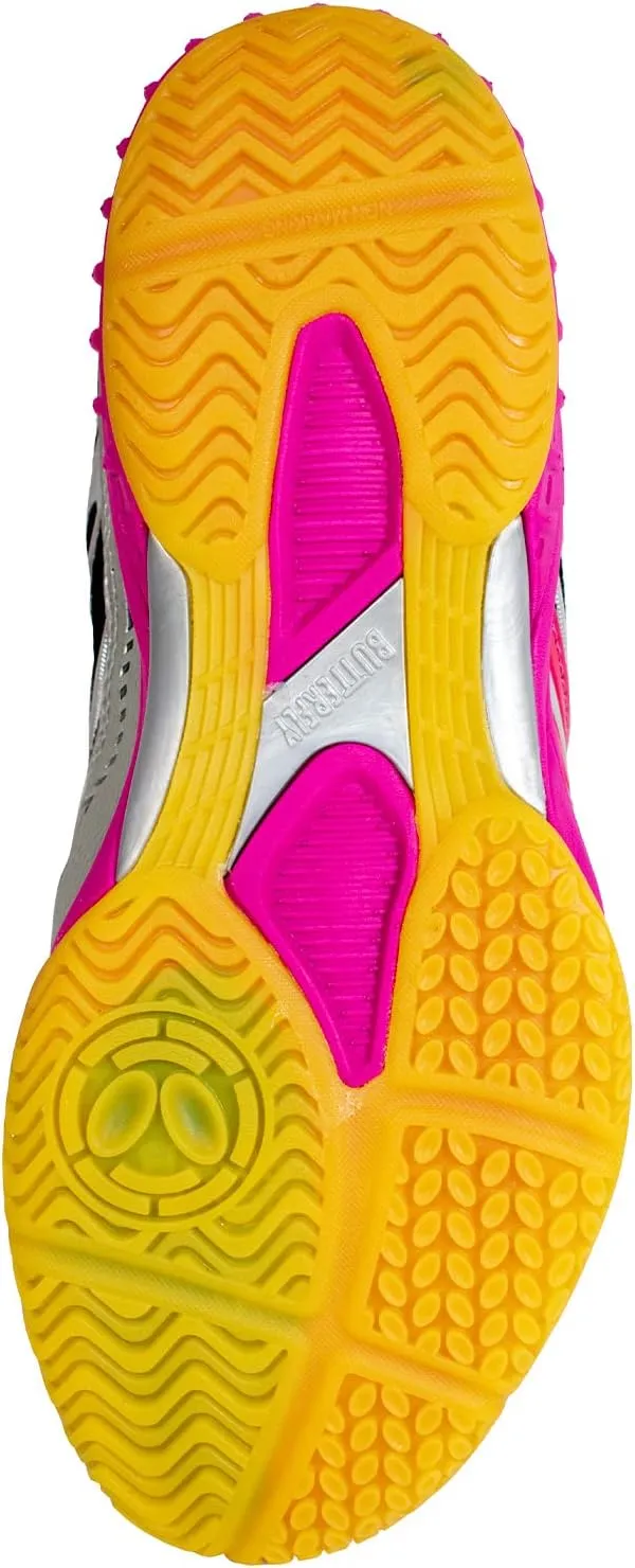Butterfly Lezoline Mach Shoes - Professional Table Tennis Shoe, Shock Absorbing, Lightweight, Superior Grip, Great Comfort, Durable, Ping Pong Shoes