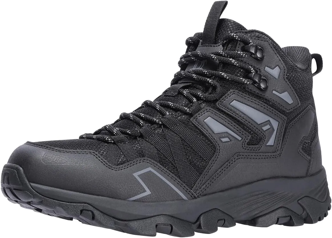 CAMEL CROWN Hiking Shoes Men Waterproof Ankle High Hiking Boots Breathable Lightweight for Backpacking Trekking Trails Outdoor