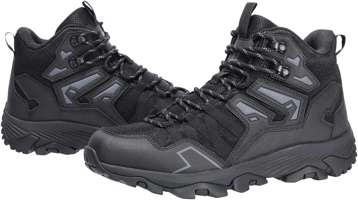 CAMEL CROWN Hiking Shoes Men Waterproof Ankle High Hiking Boots Breathable Lightweight for Backpacking Trekking Trails Outdoor