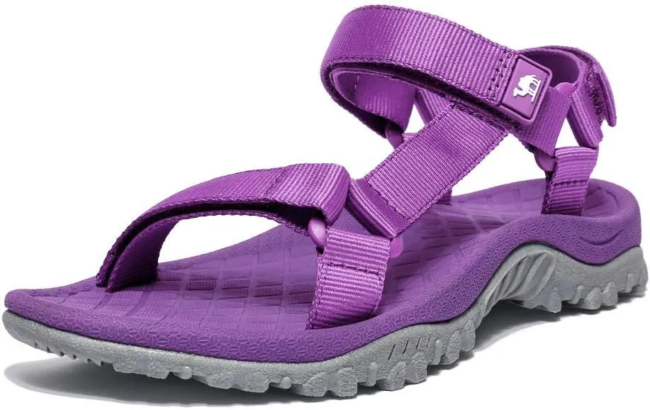 CAMEL CROWN Hiking Sport Sandals for Women Anti-skidding Water Sandals Comfortable Athletic Sandals for Outdoor Wading Beach
