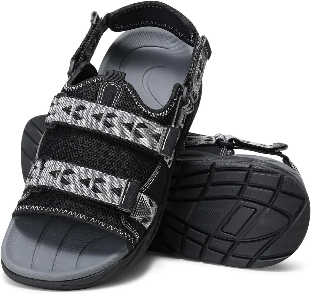 CAMEL CROWN Men's Hiking Sandals Anti-slipping Athletic Water Shoes with Arch Support Adjustable Straps Summer Sandal