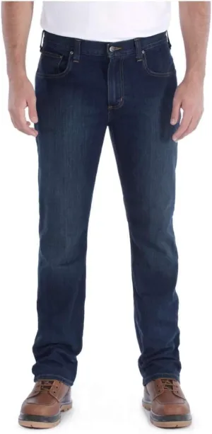 Carhartt Men's Rugged Flex Straight Fit 5-Pocket Tapered Jean, Erie, 30W X 30L