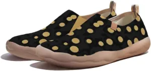 Casual Loafers for Women Art Painted Travel Slip On Shoes Lightweight Comfort Knitted Walking Sneakers