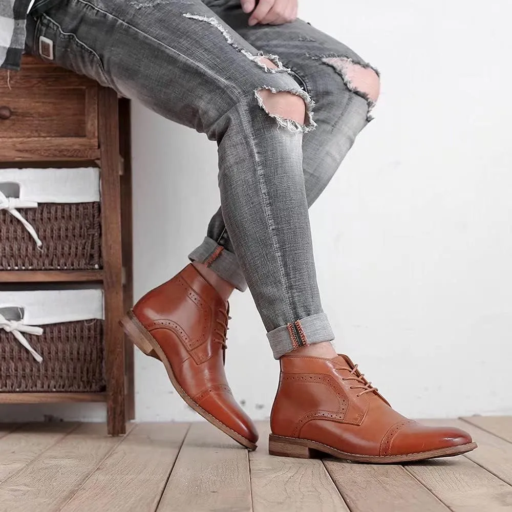 Chukka Boots Fashion and Comfort Casual Oxfords Ankle Lace Up Boot