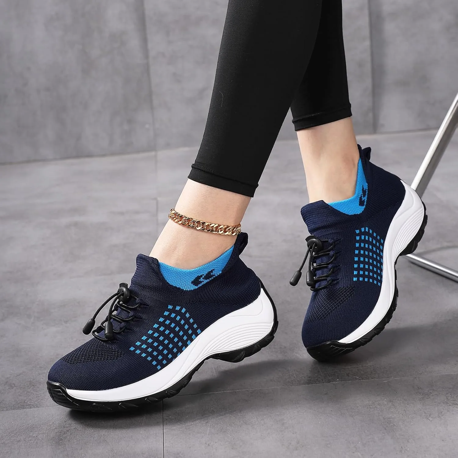 Comfort Wear Orthowear Shoes for Women&Men Orthopedic Shoes Lightweight Casual Breathable Running Walking Sneakers Non Slip Stretch Cushion Shoe Athletic Ortho Comfortwear for Plantar Fasciitis Unisex