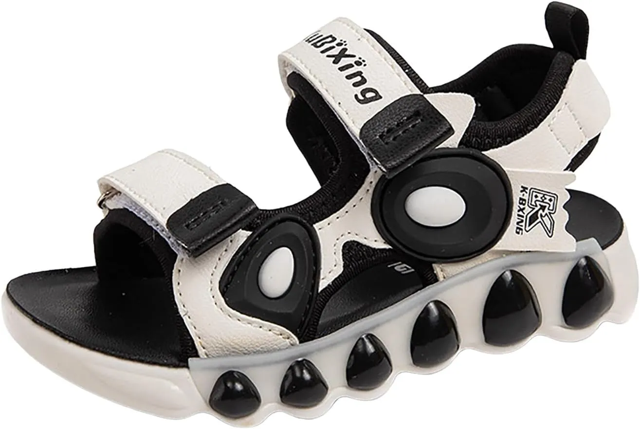 Comfortable Boys Kids Sandals Outdoor Shoes Girls Sandals Comfortable Soft Sole Open Toe Fashionable Thick Sole Beach Outdoor