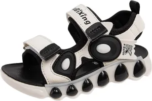 Comfortable Boys Kids Sandals Outdoor Shoes Girls Sandals Comfortable Soft Sole Open Toe Fashionable Thick Sole Beach Outdoor