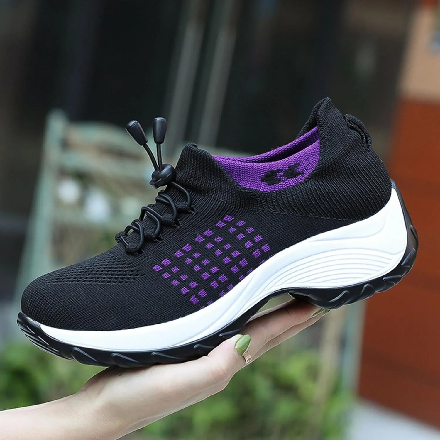 Comfortwear Ortho Stretch Cushion Shoes for Women, Orthopedic Sneakers Ortho Breathable Comfy Shoes for Plantar Fasciitis
