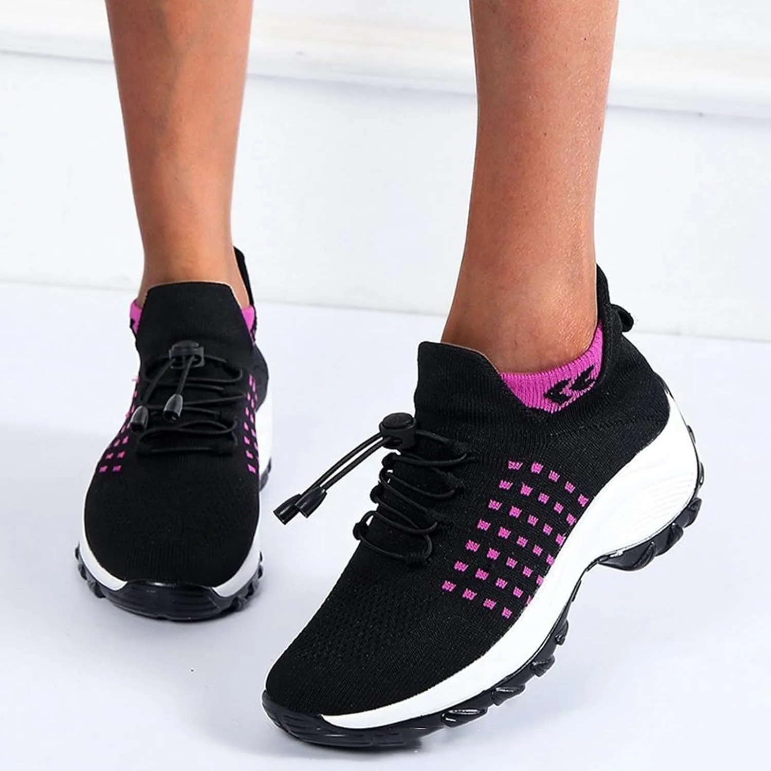 Comfortwear Ortho Stretch Cushion Shoes for Women, Orthopedic Sneakers Ortho Breathable Comfy Shoes for Plantar Fasciitis