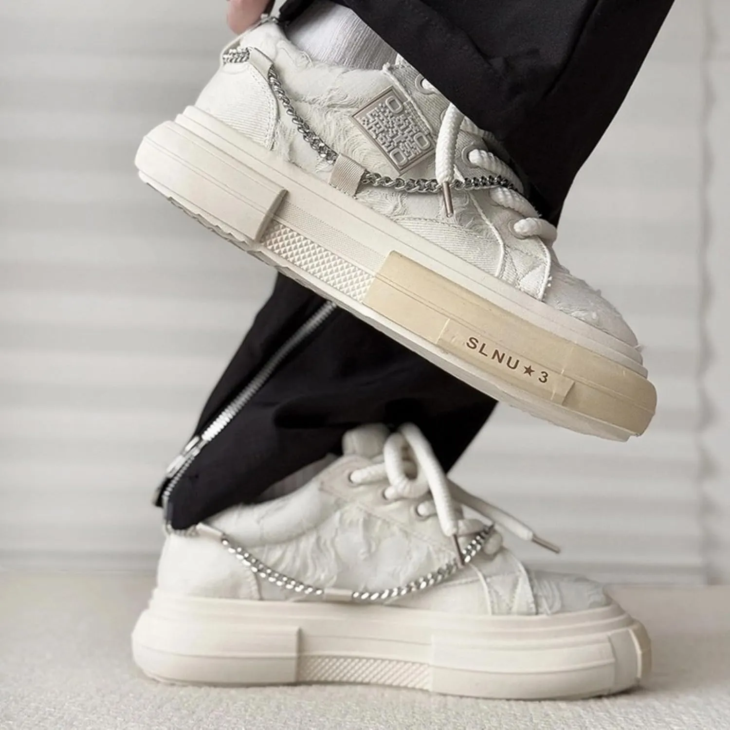 Cool Chunky Sneaker for Women Y2K Sporty Platform Sneakers Thick Sole Aesthetic Walking Shoes