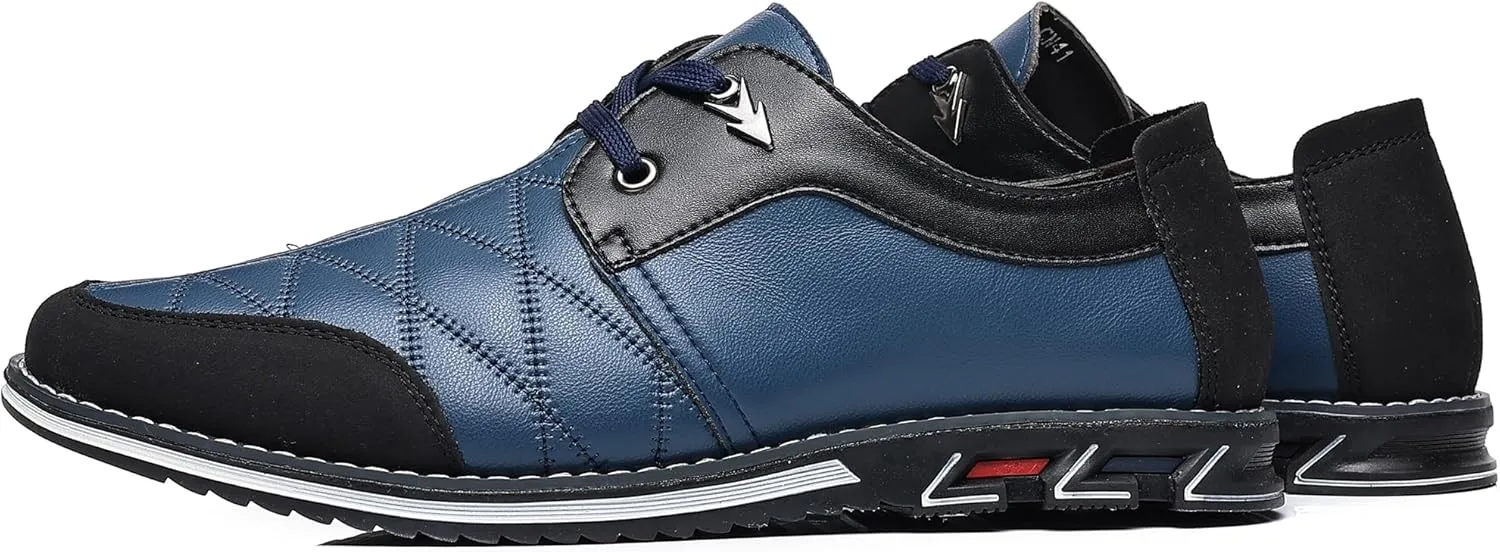 COSIDRAM Mens Casual Shoes Fashion Sneakers Dress Shoes for Men Walking Shoes Business Office Comfort Loafers