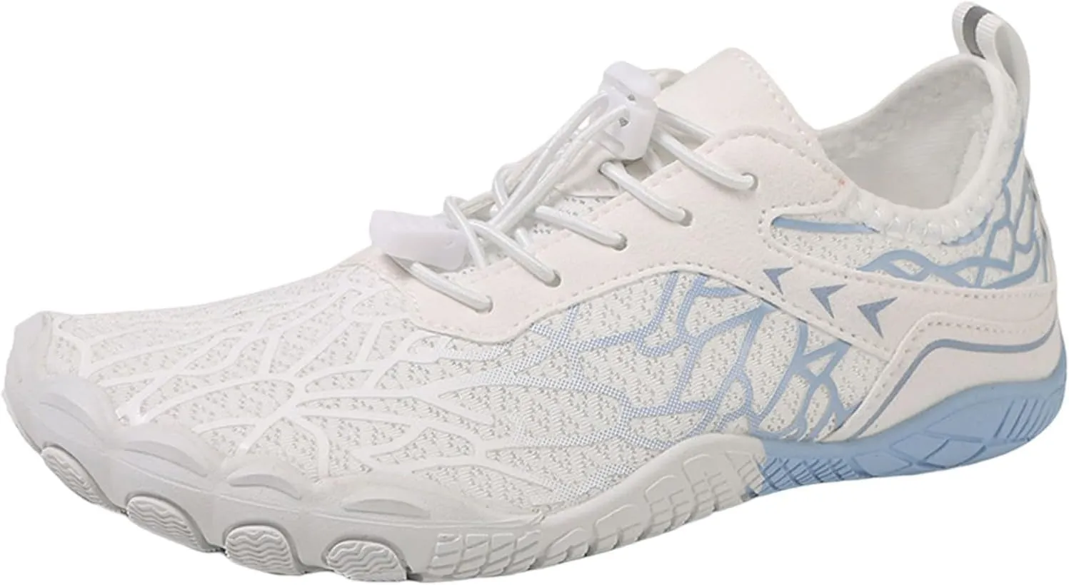 Couples All Seasons Five Finger Water Shoes Swimming Shoes Men and Women Platform Athletic Shoes for Women