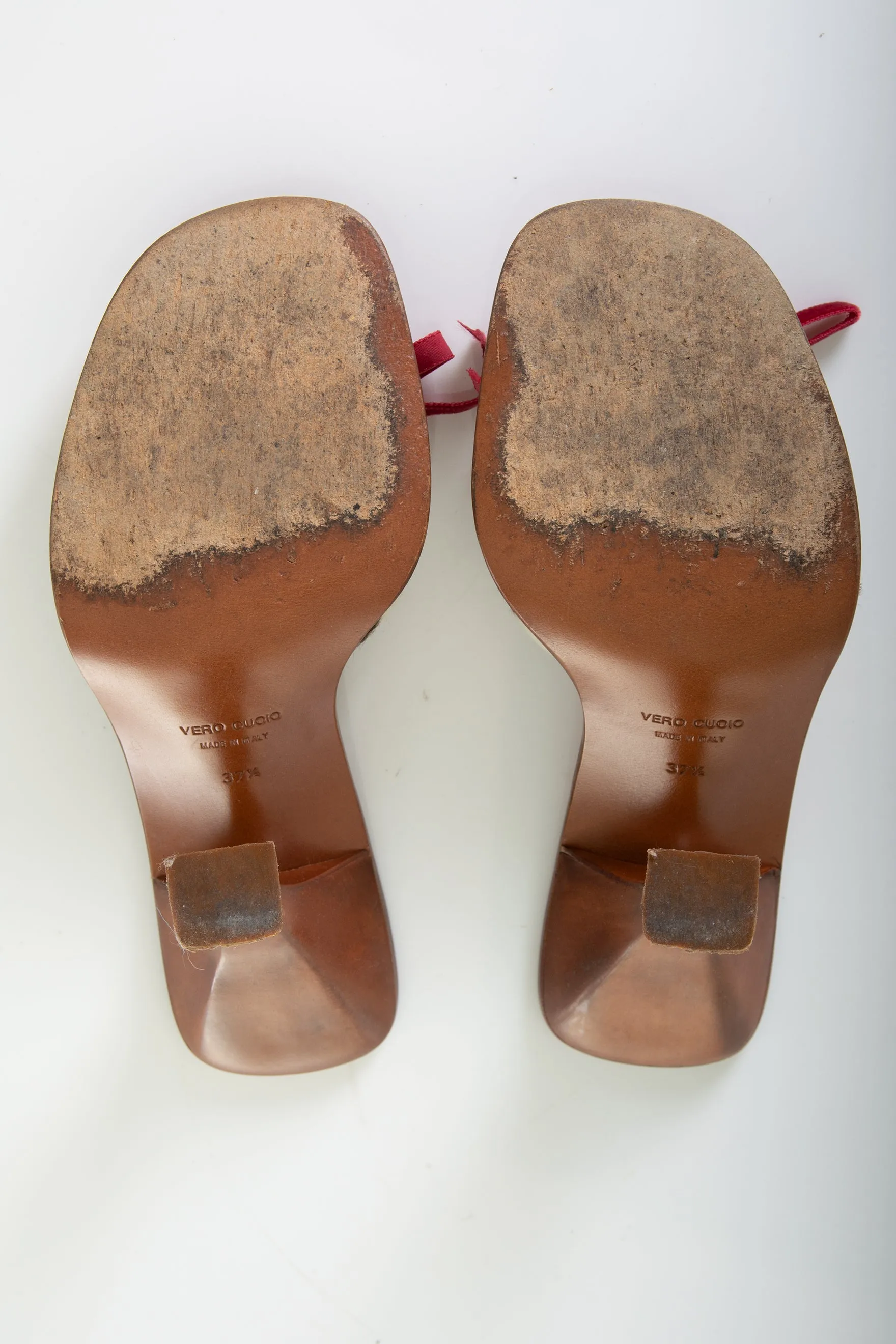 Cowhide Mules 37.5