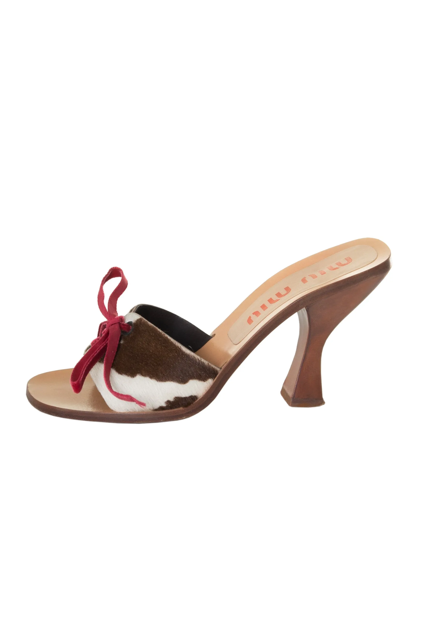 Cowhide Mules 37.5