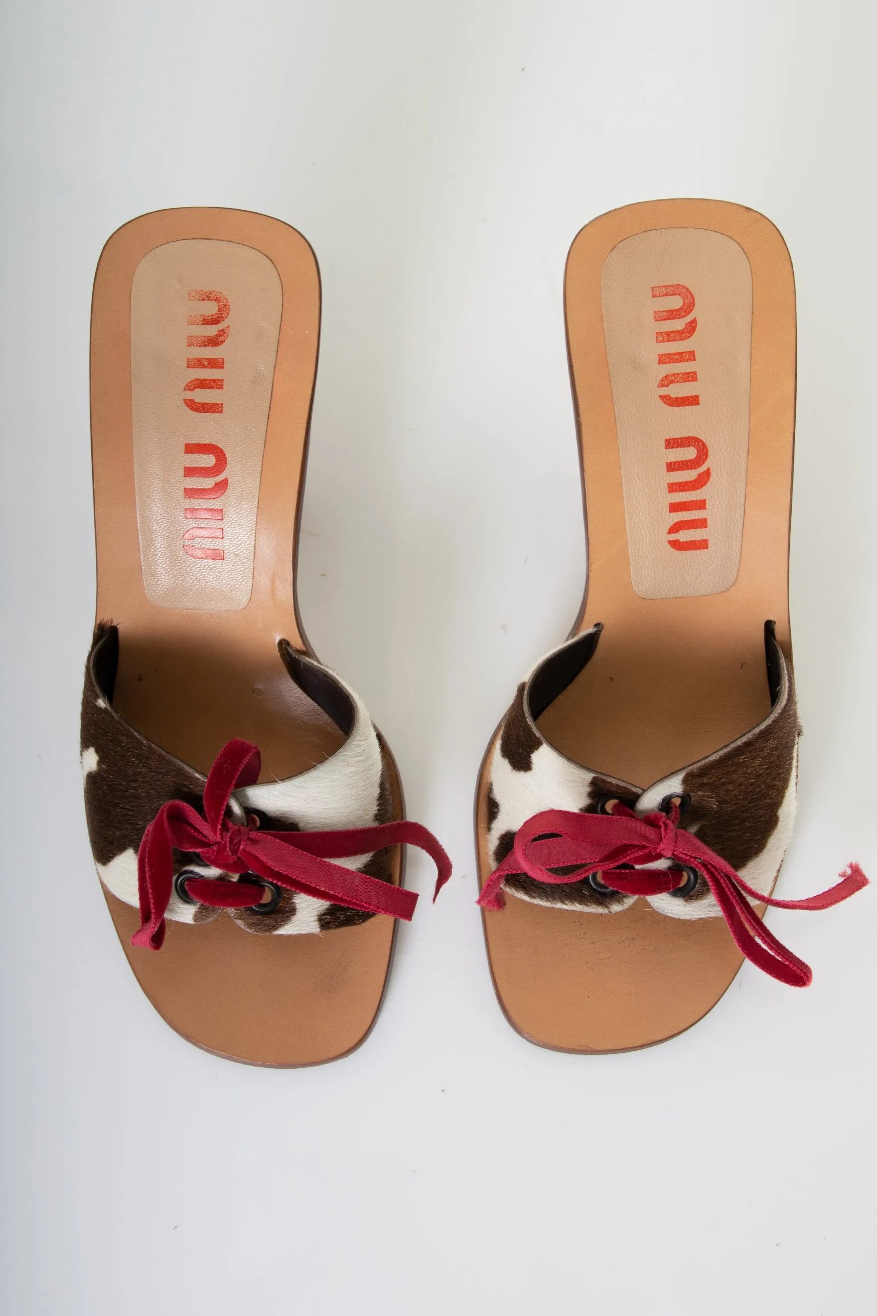 Cowhide Mules 37.5