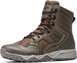 CQR Men's Military Tactical Boots, Lightweight 6 Inches Combat Boots, Durable EDC Outdoor Work Boots