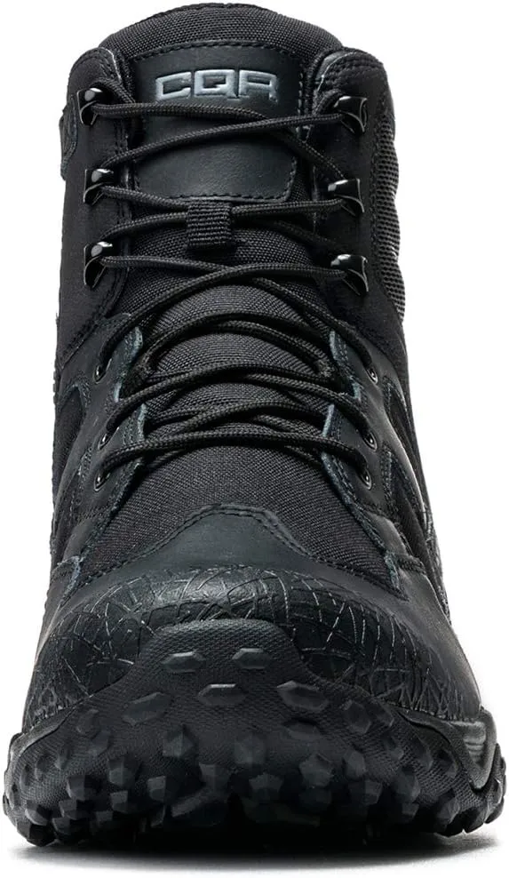 CQR Men's Military Tactical Boots, Lightweight 6 Inches Combat Boots, Durable EDC Outdoor Work Boots