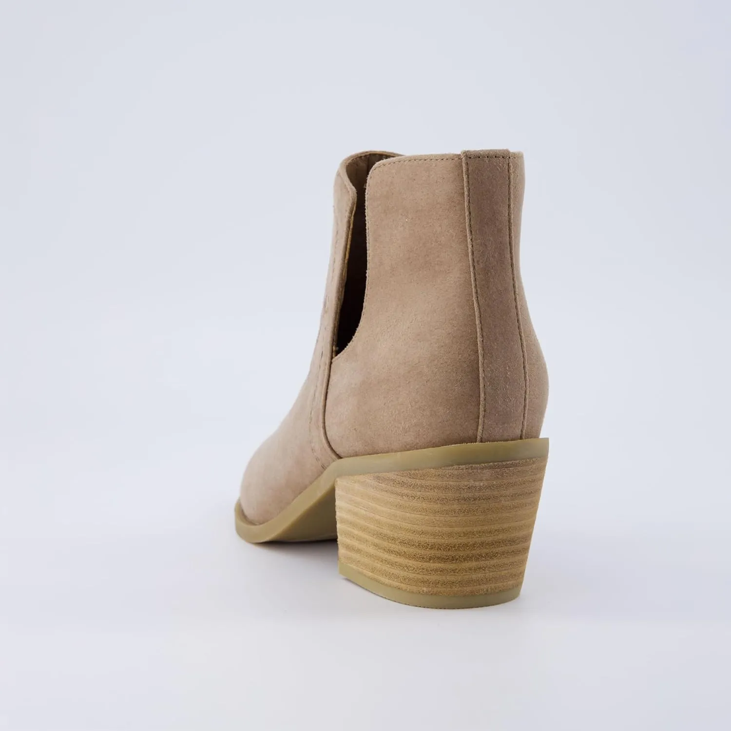 CUSHIONAIRE Women's Rustler Western bootie  Memory Foam, Wide Widths Available